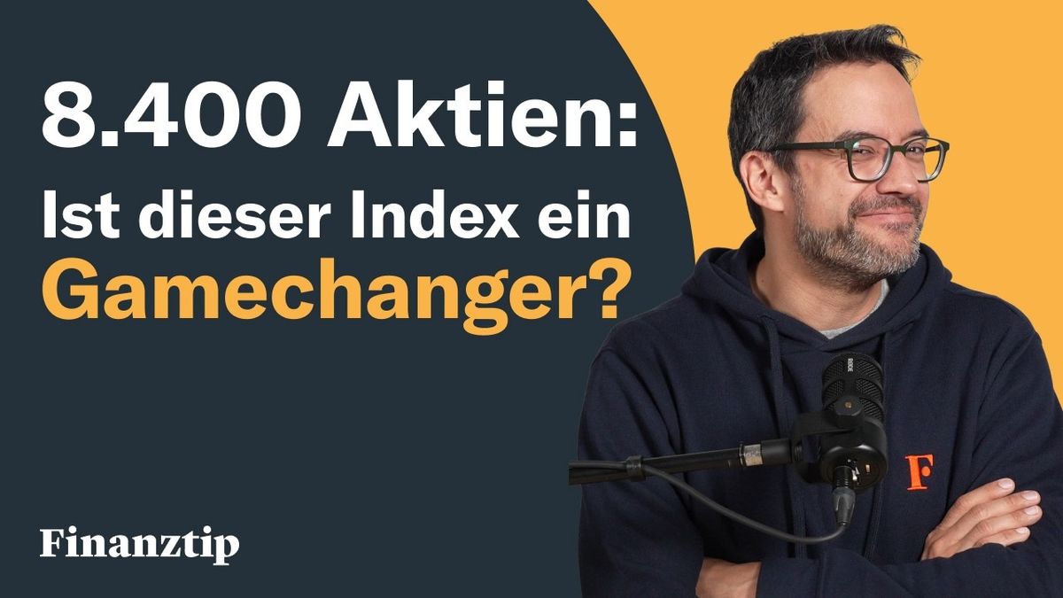 Vorschaubild des Videos "XXL-Index mit 8.400 Aktien & Smallcaps: Mehr Rendite & Sicherheit? (MSCI ACWI IMI vs. MSCI World)" vom Kanal Finanztip.