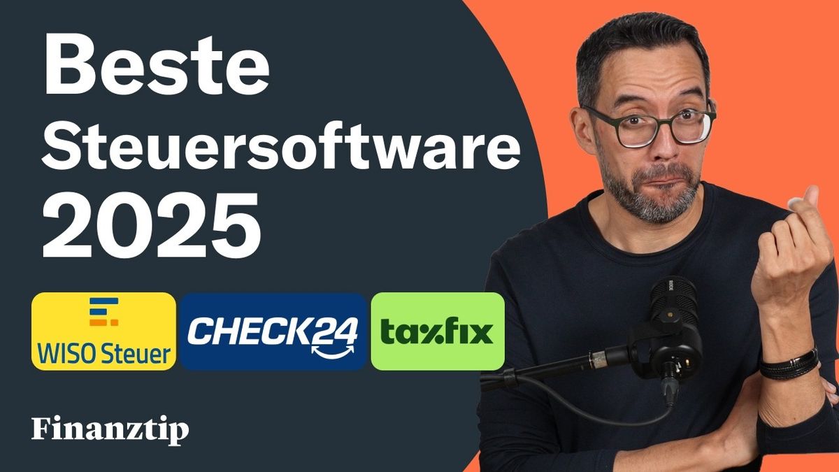 Vorschaubild des Videos "Beste Steuer-Apps & Softwares 2025 im Vergleich: Wie gut ist Check24 (kostenlos)?" vom Kanal Finanztip.